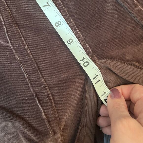 Prairie Underground Chocolate Brown Corduroy Pants Size S - Picture 4 of 5
